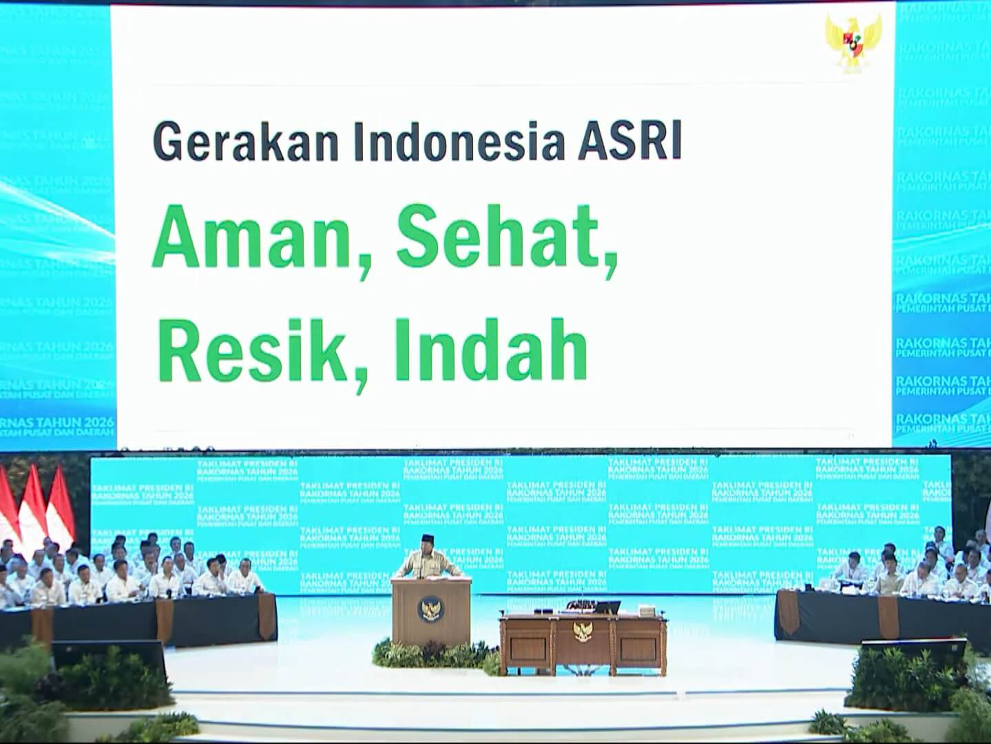 Presiden Prabowo Perkenalkan Gerakan Indonesia Asri - BRIEF